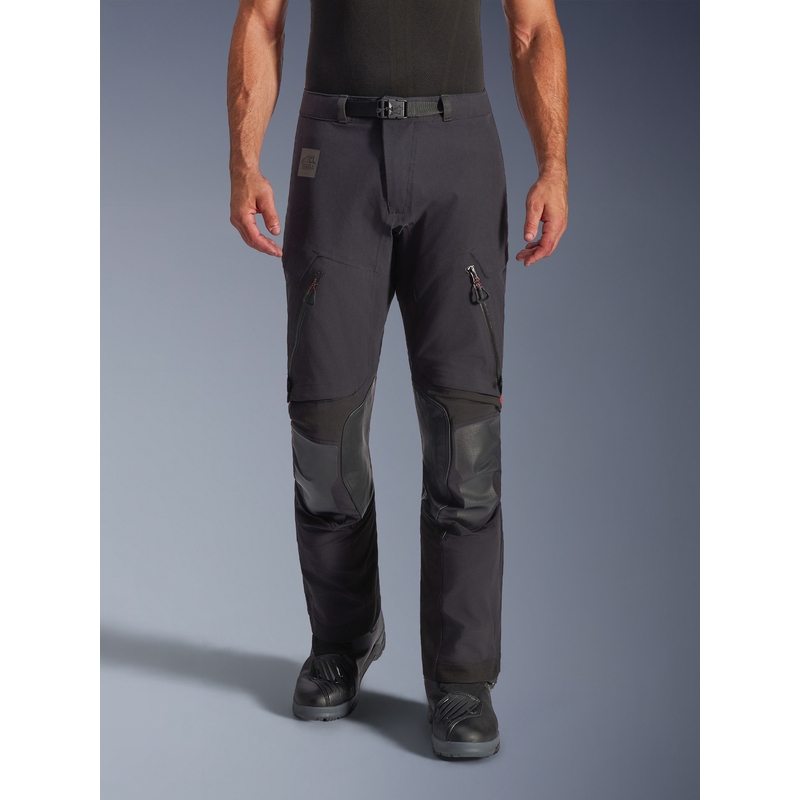 Alpinestars Halo PRO Drystar XF motoros nadrág fekete-sötétszürke-piros