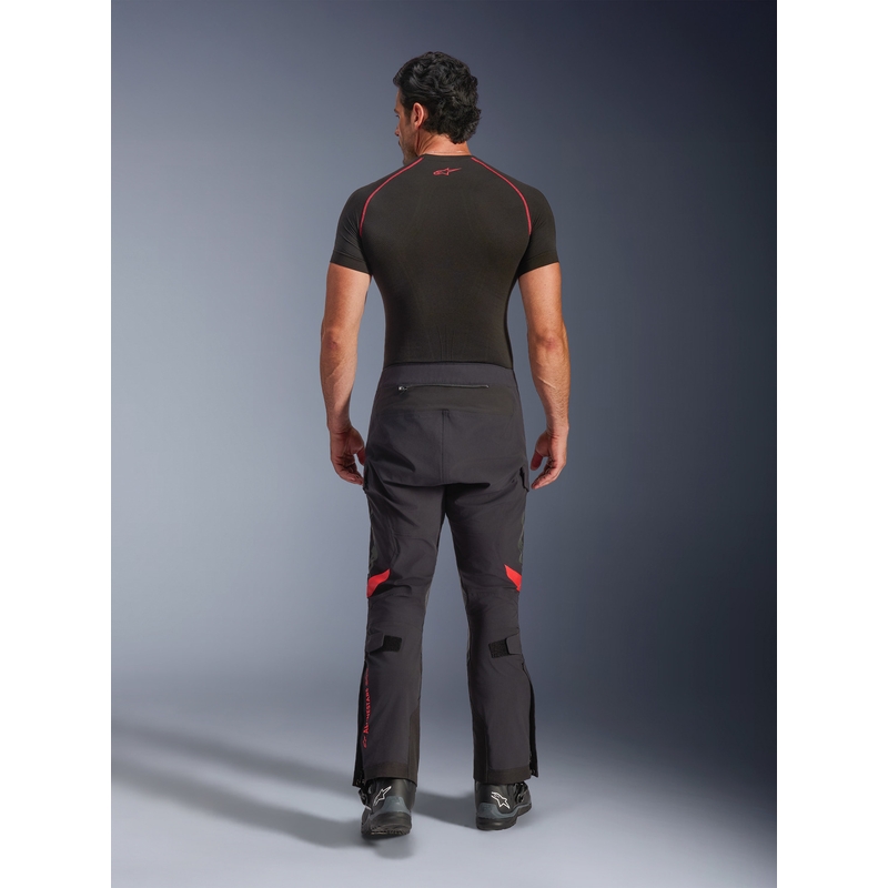 Alpinestars Halo PRO Drystar XF motoros nadrág fekete-sötétszürke-piros