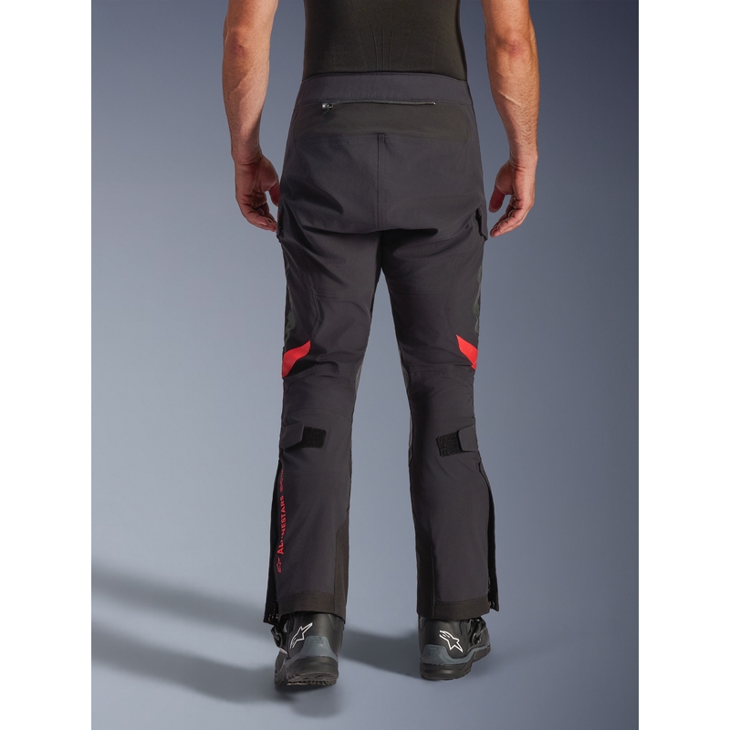 Alpinestars Halo PRO Drystar XF motoros nadrág fekete-sötétszürke-piros