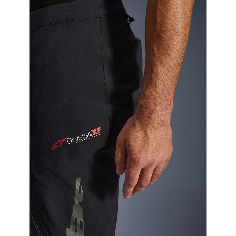 Alpinestars Halo PRO Drystar XF motoros nadrág fekete-sötétszürke-piros