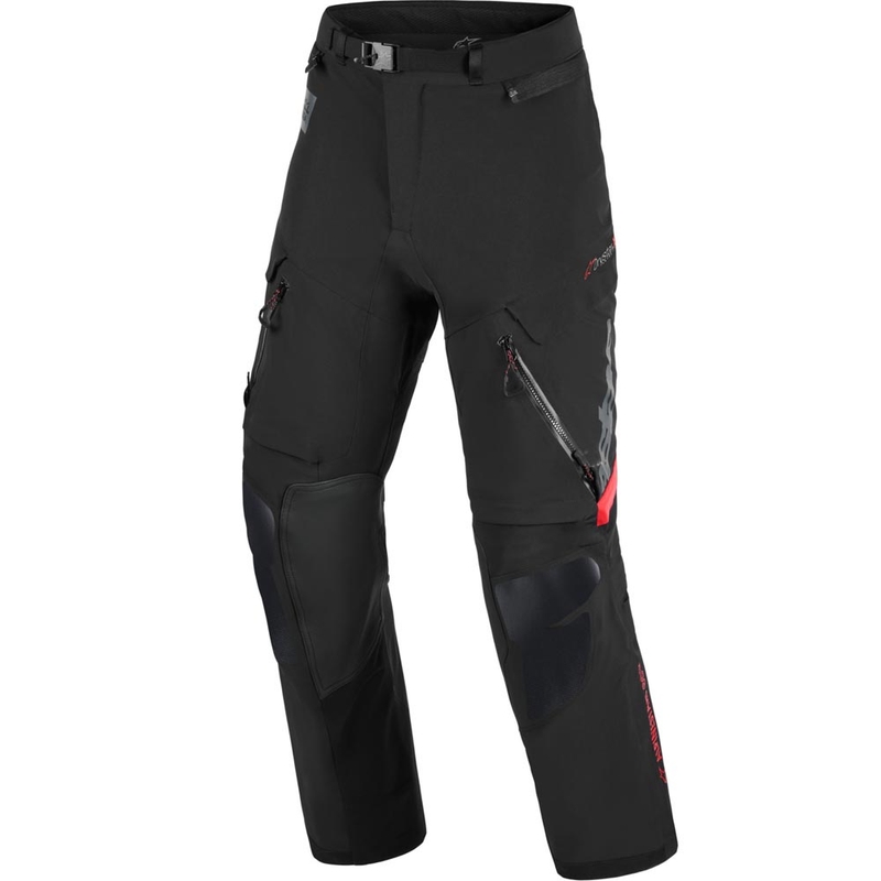 Alpinestars Halo PRO Drystar XF motoros nadrág fekete-sötétszürke-piros
