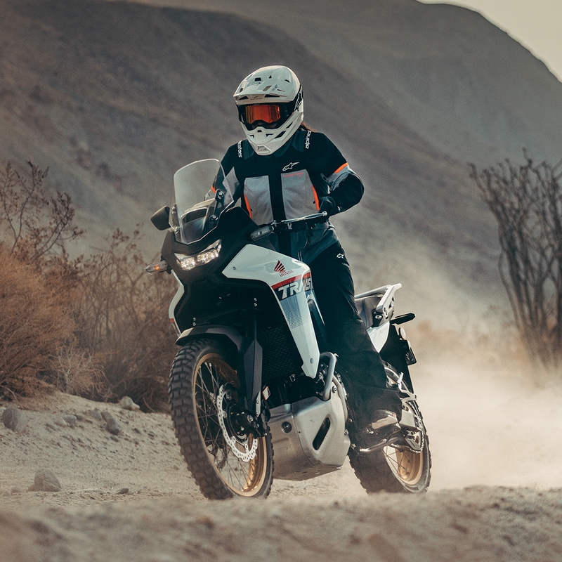 Alpinestars Stella Andes V4 Drystar női motoros kabát sötétszürke-világosszürke-fekete-piros
