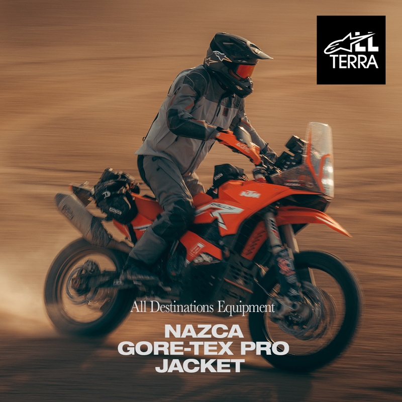 Alpinestars Nazca 3L Gore-Tex PRO motoros kabát sötétszürke-világosszürke