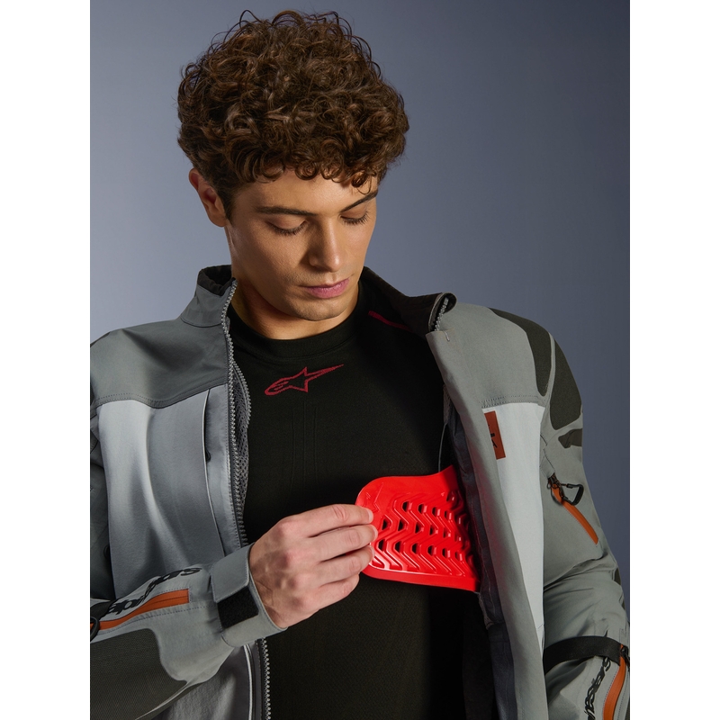 Alpinestars Nazca 3L Gore-Tex PRO motoros kabát sötétszürke-világosszürke