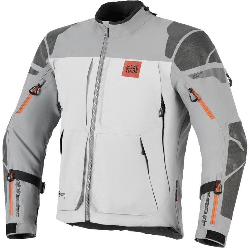 Alpinestars Nazca 3L Gore-Tex PRO motoros kabát sötétszürke-világosszürke