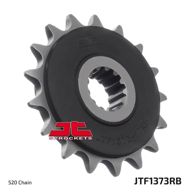 Első lánckerék JT 17 fogak,520 rubber cushioned
