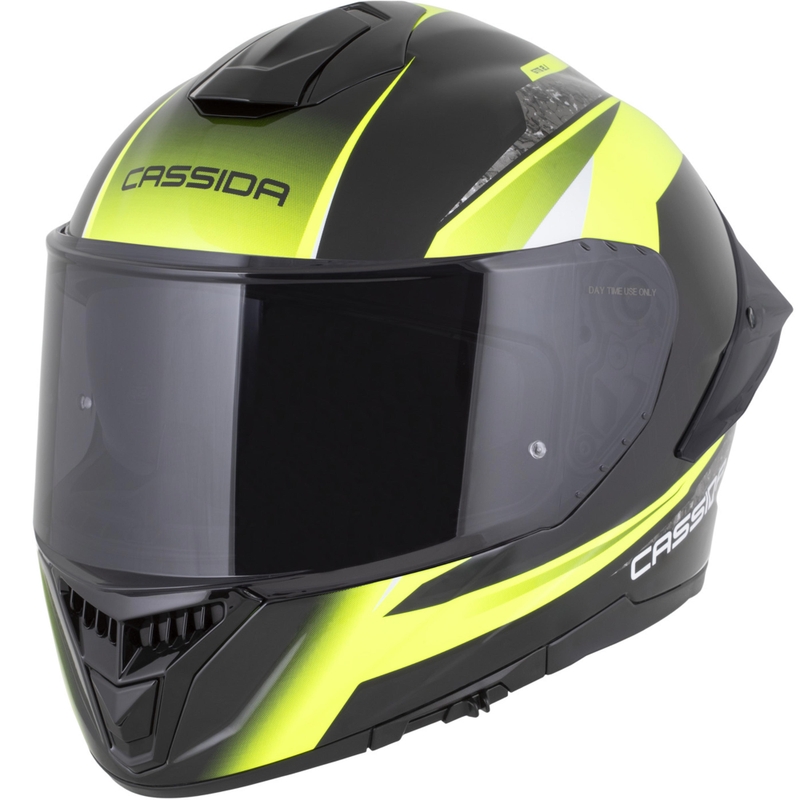 Cassida Integral GTS 2.1 Mega zárt bukósisak fekete-fluo sárga-fehér