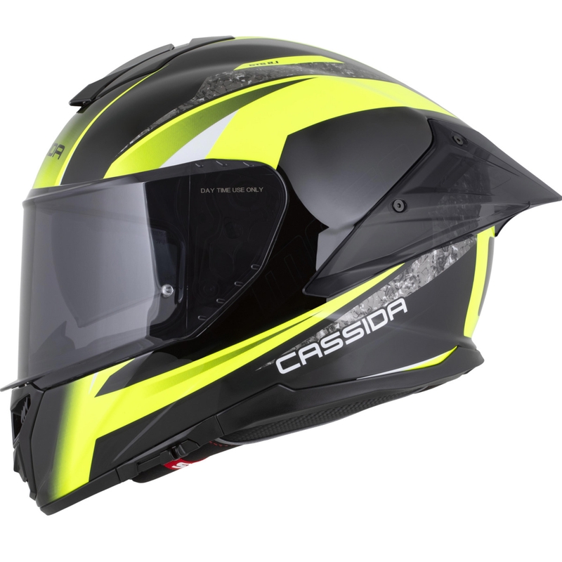 Cassida Integral GTS 2.1 Mega zárt bukósisak fekete-fluo sárga-fehér