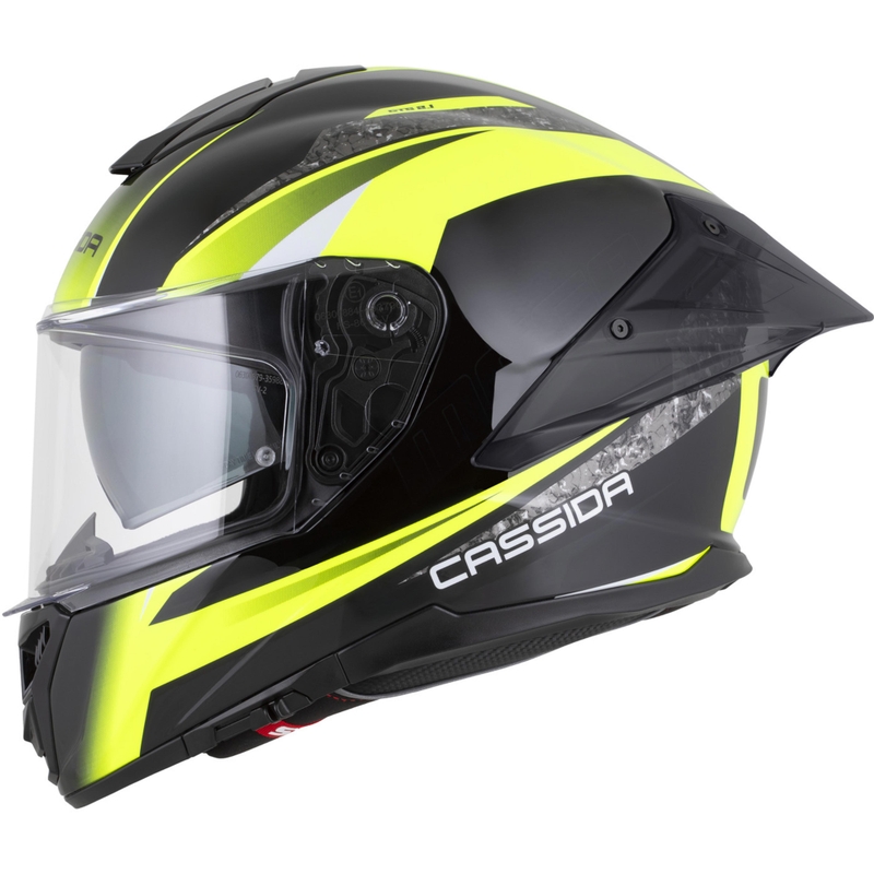 Cassida Integral GTS 2.1 Mega zárt bukósisak fekete-fluo sárga-fehér