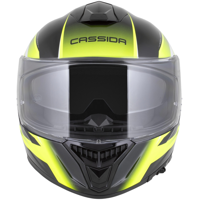 Cassida Integral GTS 2.1 Mega zárt bukósisak fekete-fluo sárga-fehér