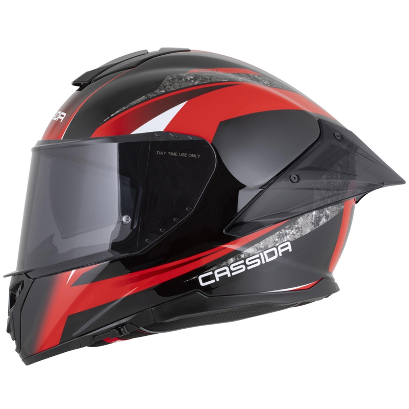 Cassida Integral GTS 2.1 Mega zárt bukósisak fekete-piros-fehér
