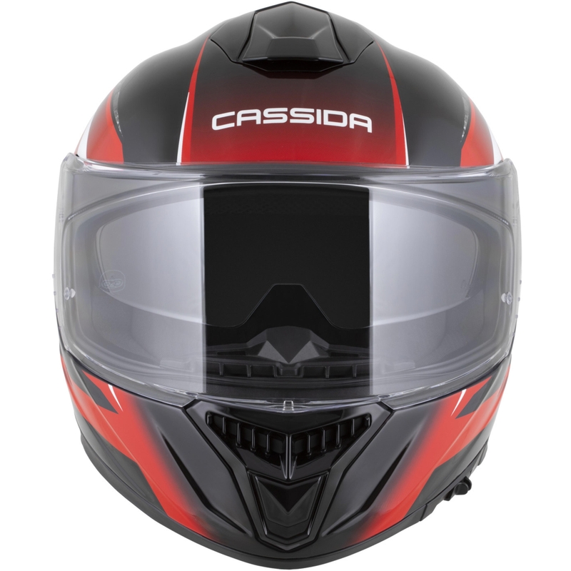 Cassida Integral GTS 2.1 Mega zárt bukósisak fekete-piros-fehér