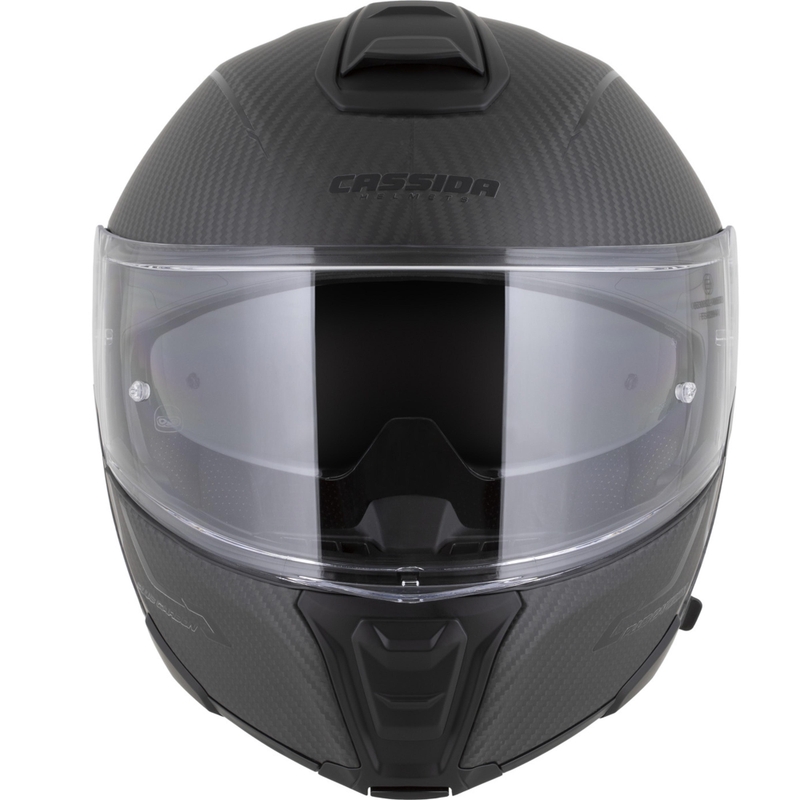 Cassida Modulo 2.1 Plus Carbon BlackOut felnyitható motoros bukósisak matt fekete