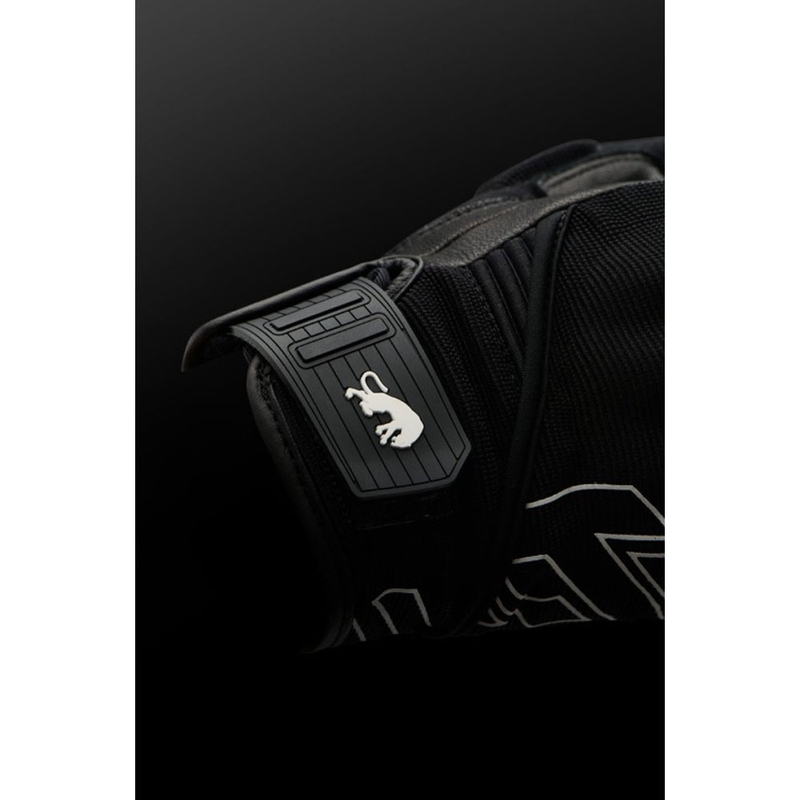 Furygan Jet Neon D3O® Evo női motoros kesztyű fekete-fehér
