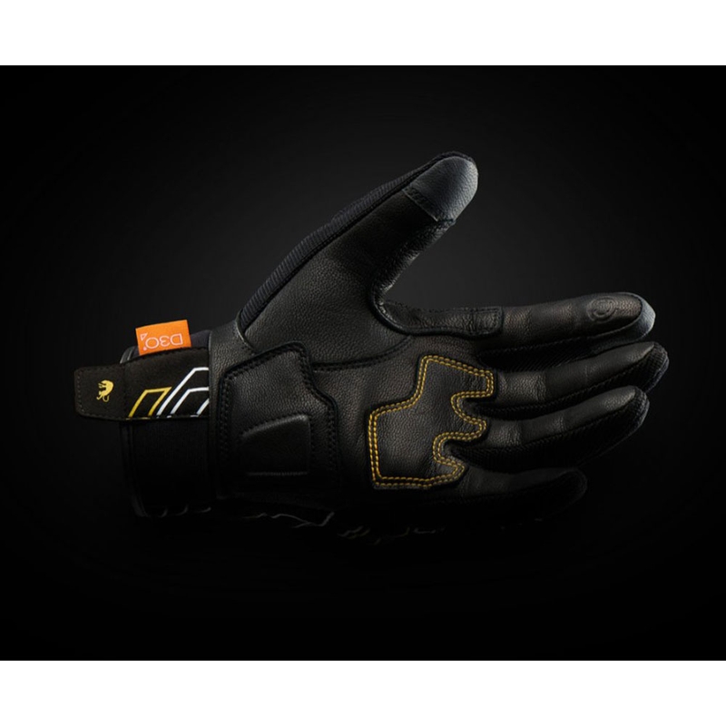 Furygan Jet Neon D3O® Evo női motoros kesztyű fekete-arany