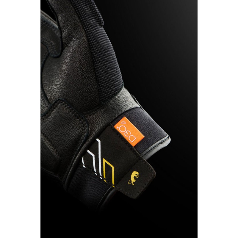 Furygan Jet Neon D3O® Evo női motoros kesztyű fekete-arany
