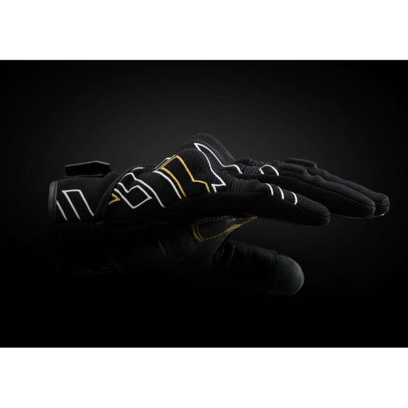 Furygan Jet Neon D3O® Evo női motoros kesztyű fekete-arany