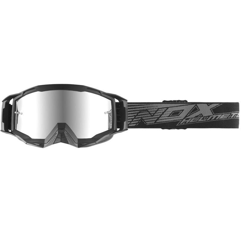 NOX Spectre motokrossz szemüveg fekete-szürke