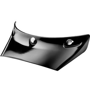 Kšilt pro helmy na motorku NOX Premium Seventy II lesklý černý