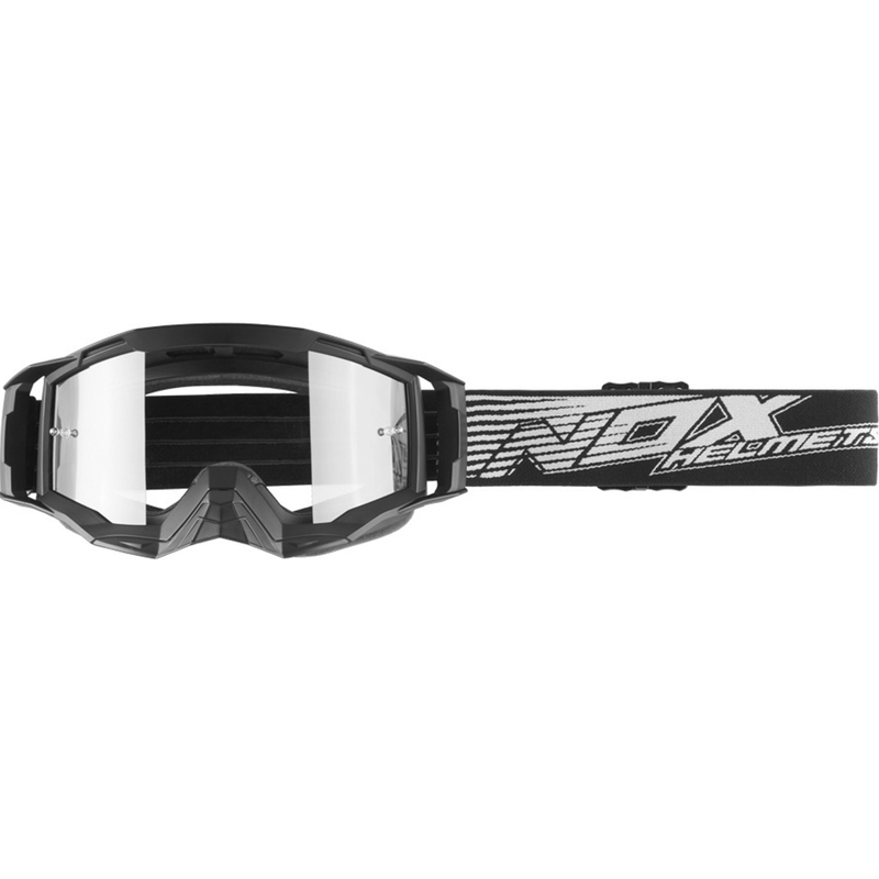 NOX Spectre motokrossz szemüveg fekete-fehér