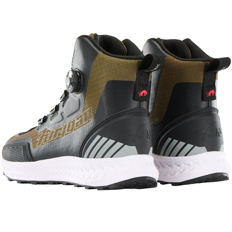 Furygan Tonik D3O® motoros cipő khaki-fekete