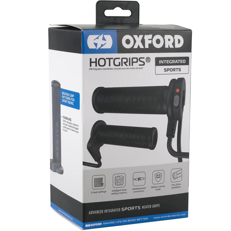 Oxford HotGrips Advanced Integrated Sport fűthető markolatok fekete