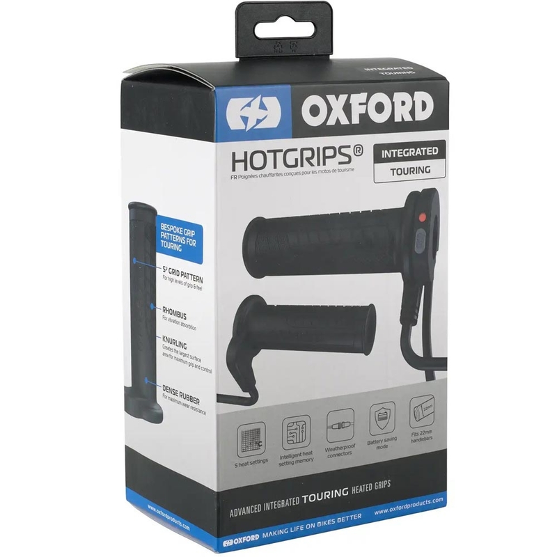 Oxford HotGrips Advanced Integrated Touring fűthető markolatok fekete