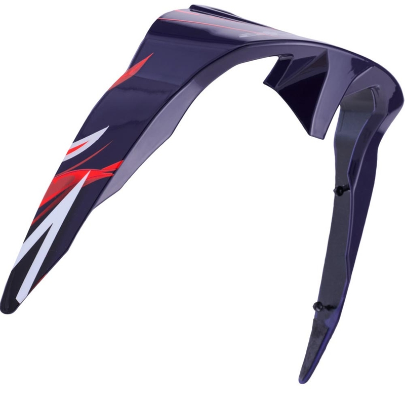 Alpinestars Supertech R10 FLYTE motoros sisakhoz aerodinamikai spoiler, standard profilú matt kék–piros–fehér