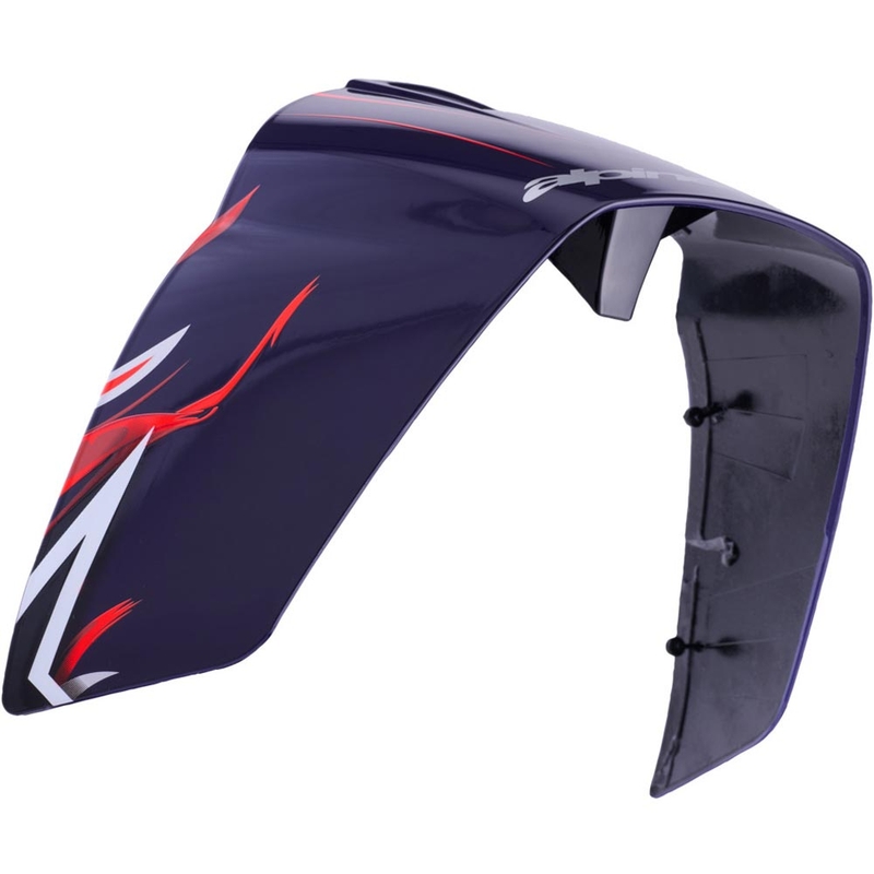 Alpinestars Supertech R10 FLYTE motoros sisakhoz aerodinamikai spoiler, racing profilú matt kék–piros–fehér