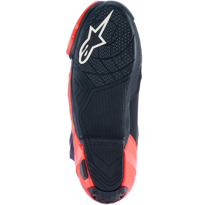 Alpinestars Supertech R Vented Flyte limitált kiadás Jorge Martin motoros csizma lila-piros-fekete