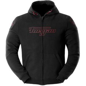 Mikina na motorku Furygan Livio X Kevlar® černo-červená