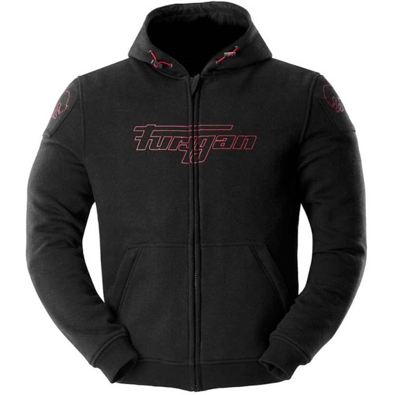 Furygan Livio X Kevlar® motoros pulóver fekete-piros