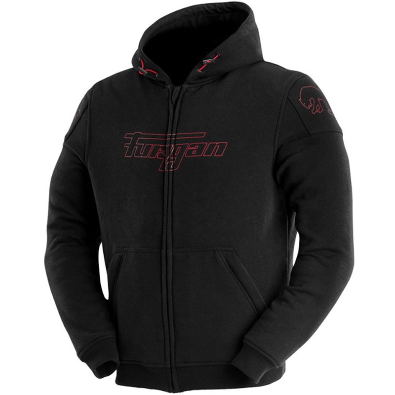 Furygan Livio X Kevlar® motoros pulóver fekete-piros