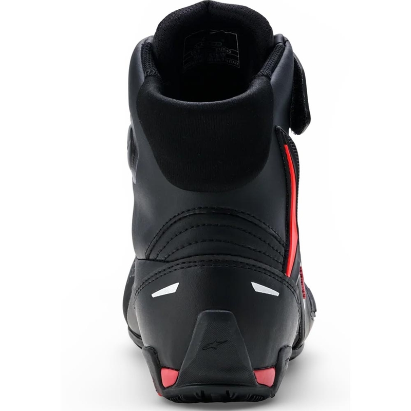 Alpinestars Faster-4 Drystar motoros cipő fekete-fluo piros