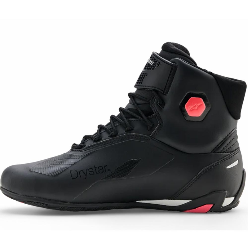 Alpinestars Stella Faster-4 Drystar női motoros cipő fekete-szürke-piros