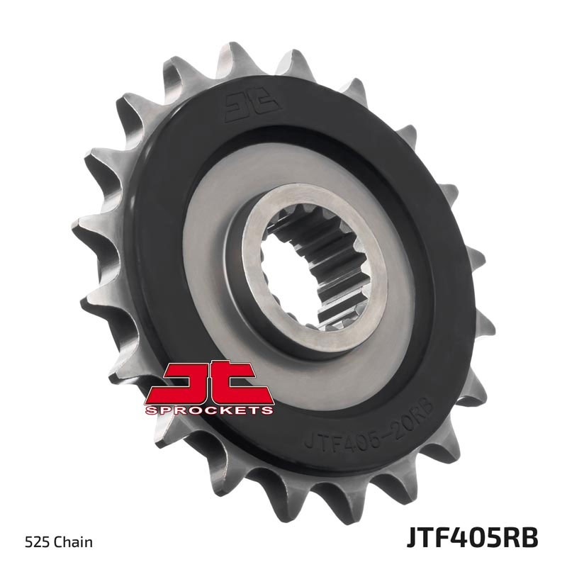 Első lánckerék JT 19 fogak,525 rubber cushioned