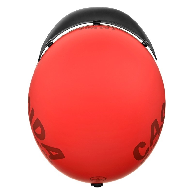 Cassida Oxygen Gear nyitott sisak piros-fekete