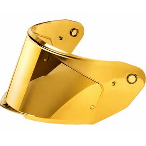 Plexi pro helmy na motorku Cassida Integral GT 2.0/2.1, GTS 2.1 s přípravou pro Pinlock REVO zrcadlově zlaté