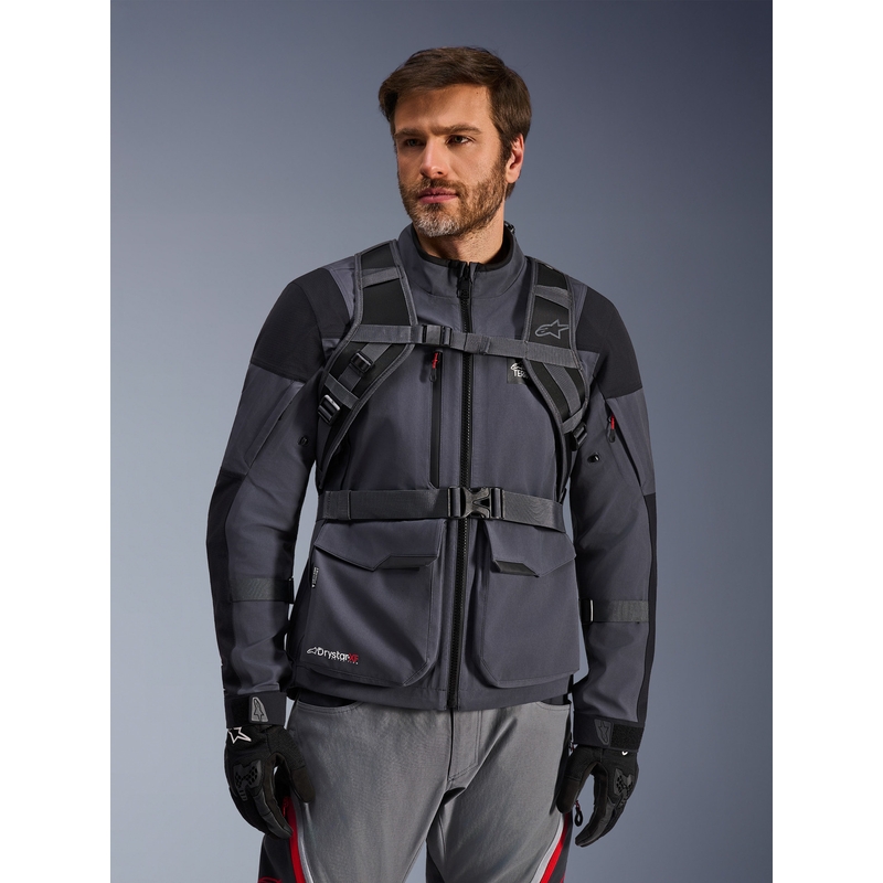 Alpinestars AT-15 motoros hátizsák fekete-szürke 15l