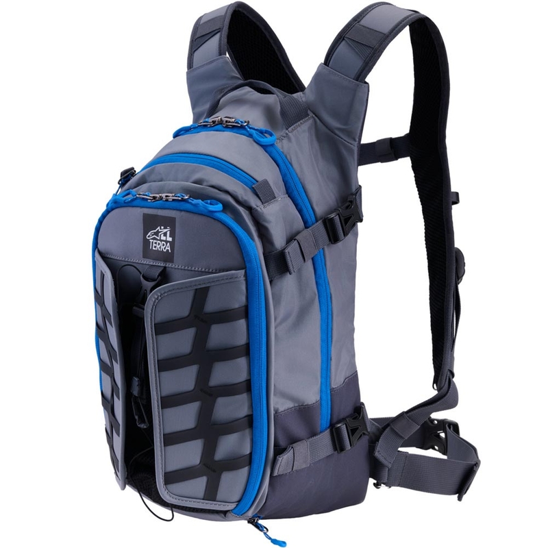 Alpinestars AT-15 motoros hátizsák sötétszürke-szürke-kék 15l