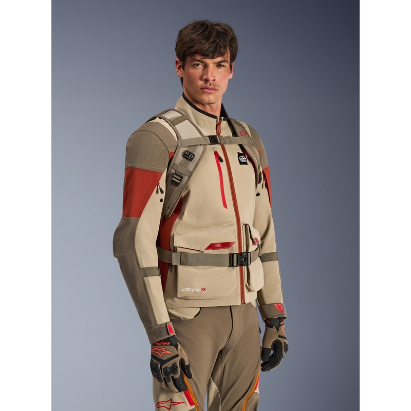 Alpinestars AT-15 motoros hátizsák homokszínű-narancssárga 15l