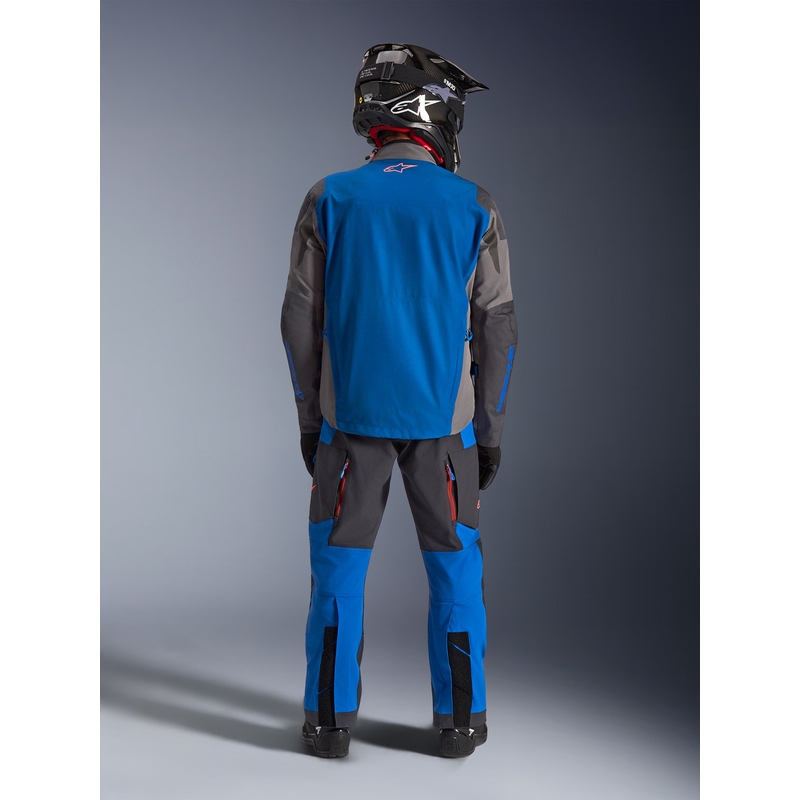 Alpinestars Maxdura Drystar XF motoros kabát kék-sötétszürke