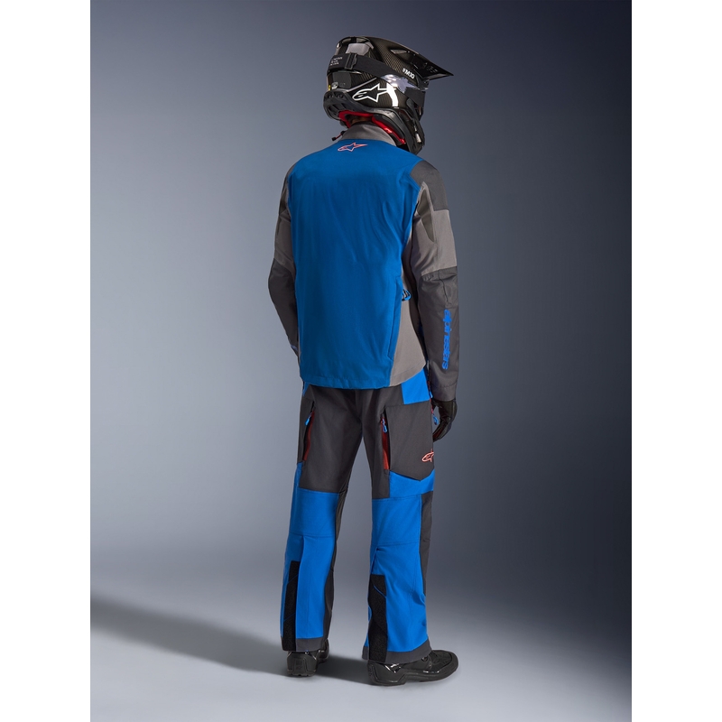 Alpinestars Maxdura Drystar XF motoros kabát kék-sötétszürke