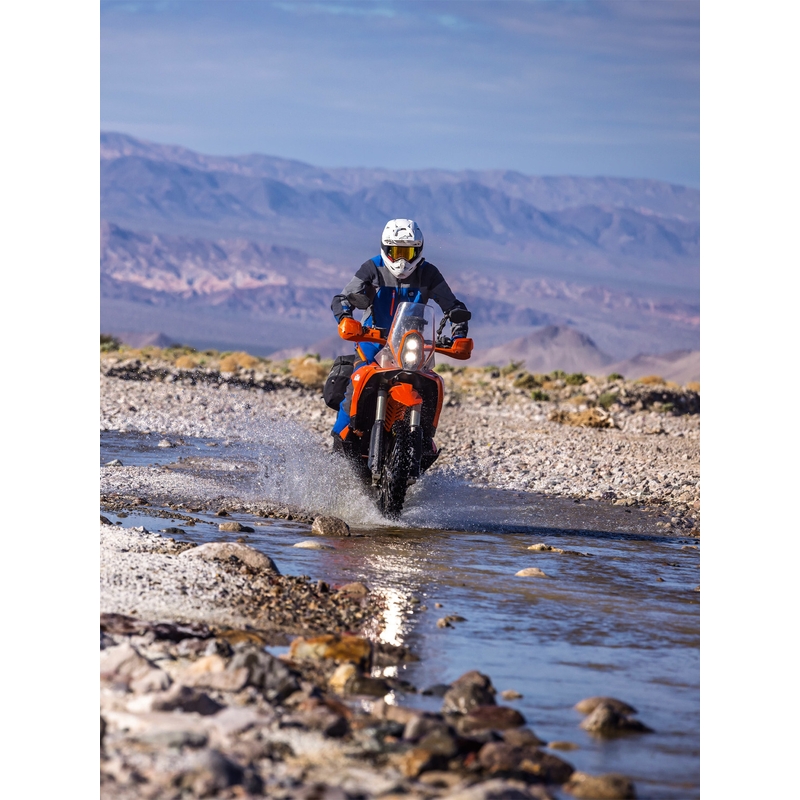 Alpinestars Maxdura Drystar XF motoros kabát kék-sötétszürke