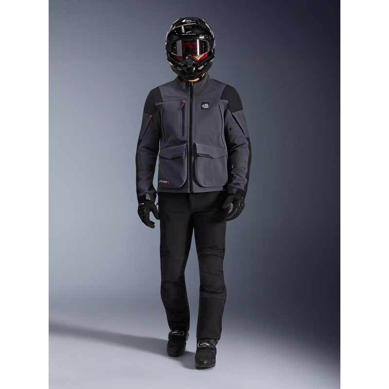 Alpinestars Maxdura Drystar XF motoros kabát sötétszürke-fekete