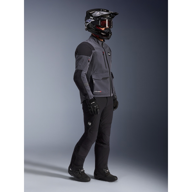 Alpinestars Maxdura Drystar XF motoros kabát sötétszürke-fekete