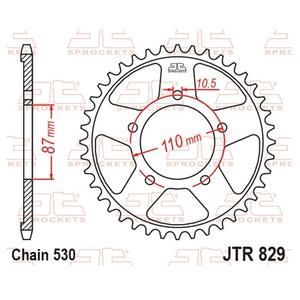 Csillagkerék JT JTR 829-48 48 fogak,530
