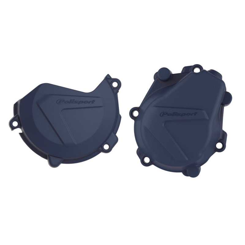 Clutch and ignition cover protector kit POLISPORT fehér