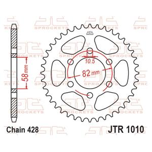Csillagkerék JT JTR 1010-41 41 fogak,428