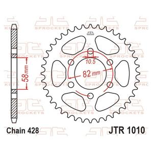 Csillagkerék JT JTR 1010-43 43 fogak,428